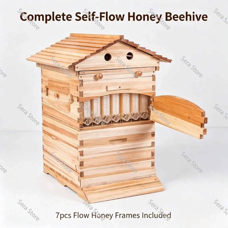 Beehive Frame Wax - Equipo de apicultura: colmena de madera